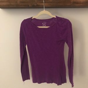 Purple shirt